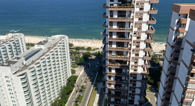 Апартаменты Apartamento em Condominio na Beira da Praia da Barra da Tijuca