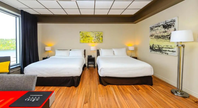 Süper dört kişilik oda Hotel Chicoutimi