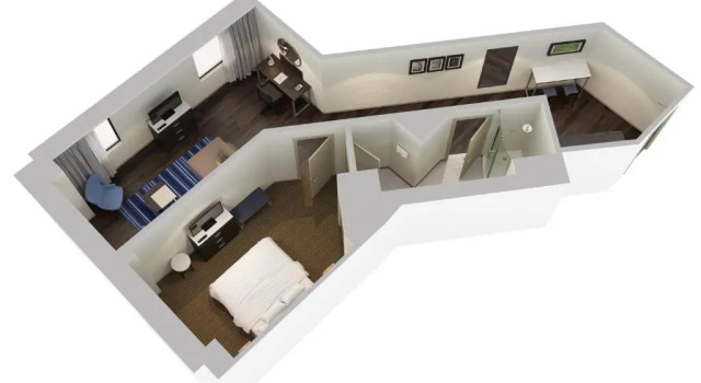 Люкс The Hollis Halifax - a DoubleTree Suites by Hilton