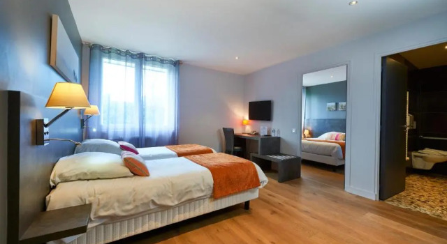Семейный номер Standard Cozy hôtel logis Morlaix