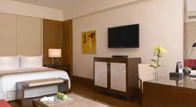 Одноместный номер Deluxe с балконом The Oberoi Gurgaon