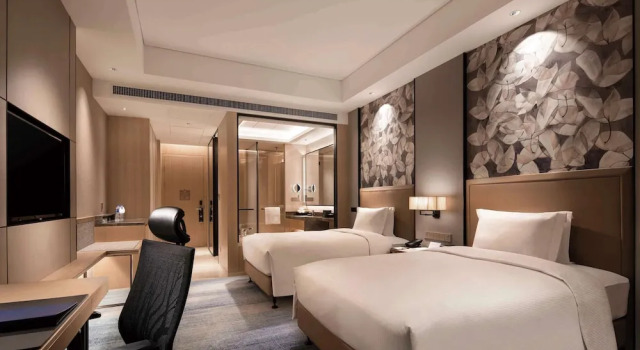 Guest Twin room Doubletree by Hilton Yangzhou