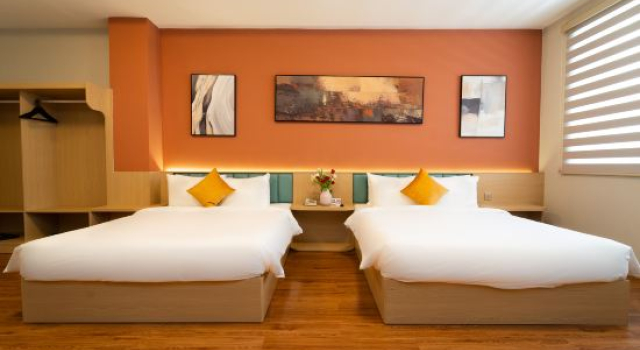 Семейный номер Standard с красивым видом из окна TN Central Hotel