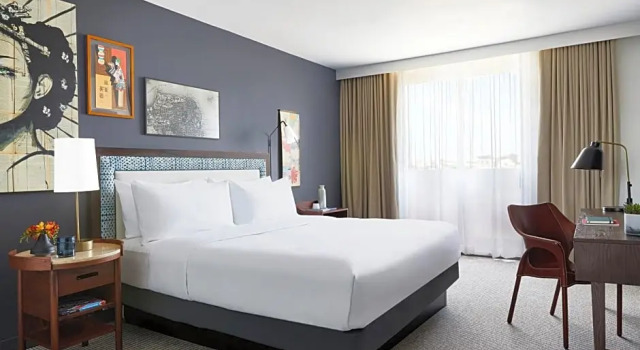 Двухместный номер с балконом и с видом на город Hotel Kabuki, part of JdV by Hyatt