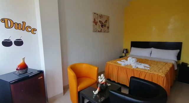 Økonomi- dobbelt værelse Hotel Rio Dulce