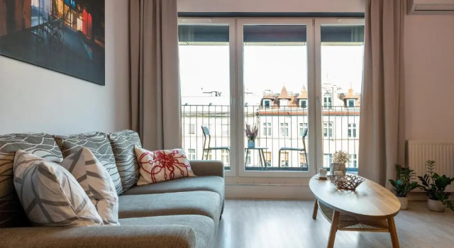 Люкс c 1 комнатой apartamenty-wroc Kurkowa 14