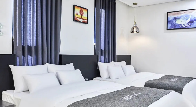 Двухместный семейный номер Standard Osan Hotel D Benikea