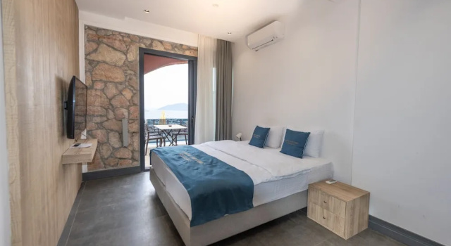 Двухместный номер Economy с балконом Bodrum Akkartal Panoramic Konaklama Tesisi