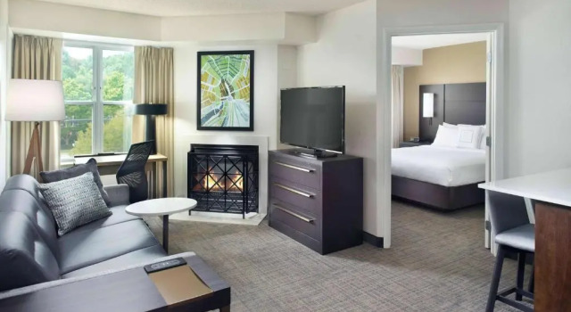 Люкс с 2 комнатами Sonesta ES Suites Raleigh Cary