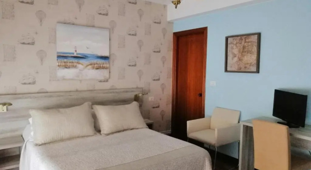 Двухместный номер Standard с видом на море Hospedaje A Goleta