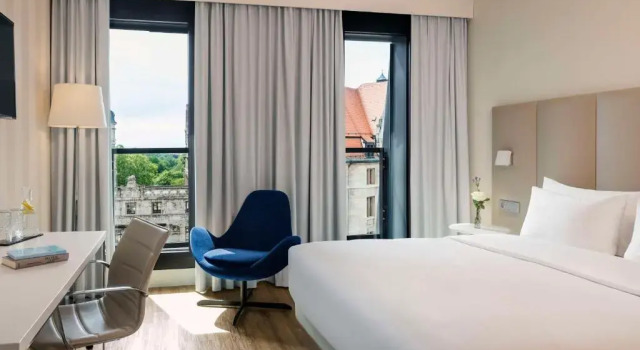 Standard chambre Avec vue NH Leipzig Zentrum