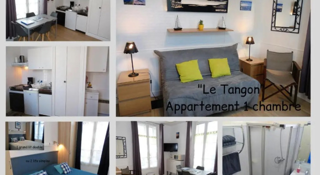 Апартаменты c 1 комнатой Résidence La Hoguette- Plage du Sillon à 30m