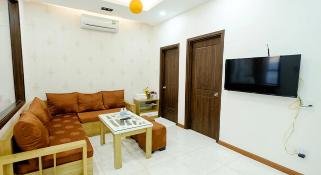 Апартаменты с 2 комнатами с видом на море Sunrise Sea View Apartment