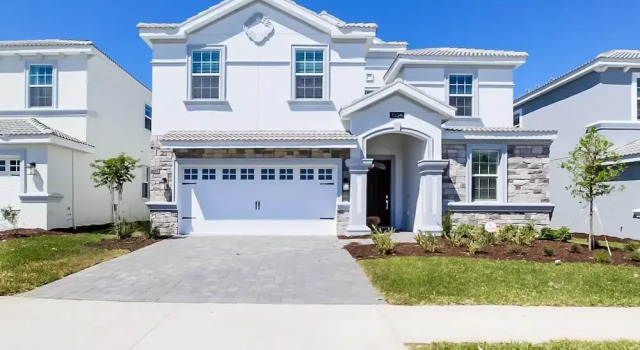 1594sand Amazing Champions Gate 8 Bedroom 5 Bath, Book Feriehus Hoteller i Four Corners med pool, Swimmingpool