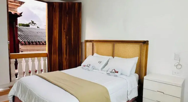 Двухместный номер Standard с балконом Hostal Casa Torres Cartagena Centro Historico