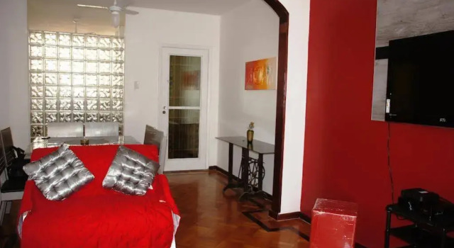 Apartment Antonieta Copa, Забронировать Апартаменты/квартира Копакабана Рио-де-Жанейро, рядом с Статуя Доривала Каимми