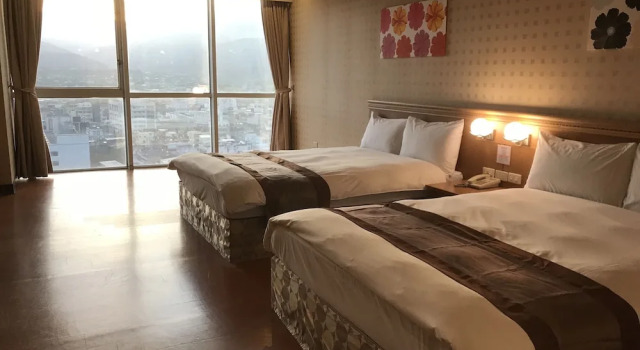 Standard Vierer Zimmer mit Stadtblick Yoai Hotel