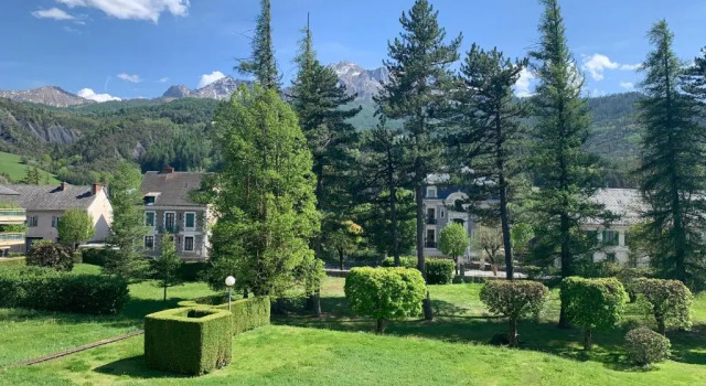 Апартаменты с балконом Studio Les Melezes Vue Montagne Barcelonnette (Adults Only)