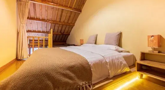 Семейный люкс с 2 комнатами Yudao Shanju Private Tang Homestay (Gubeikou Shuizhen Branch)