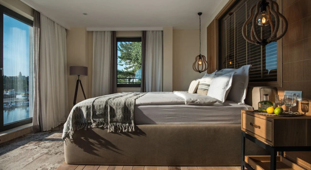 Апартаменты Luxury c 1 комнатой с балконом и с видом на море Blu Bay Hotel Sozopol