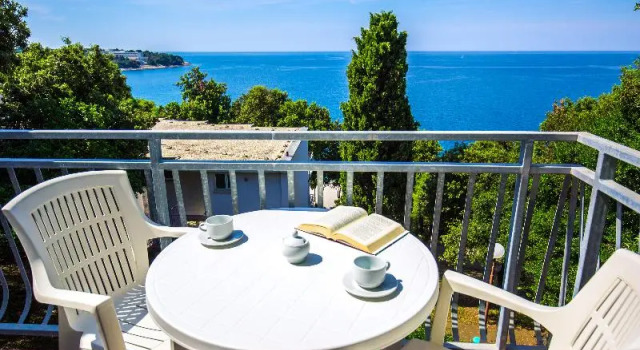 Апартаменты с балконом и с видом на море Splendid Resort