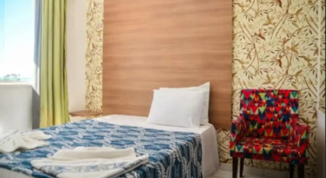 Трёхместные апартаменты с балконом Pousada Ilha do Sol