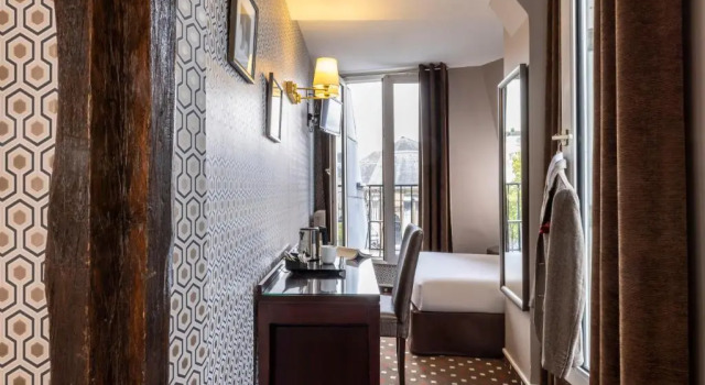 Одноместный номер Standard с балконом Hotel Abbatial Saint Germain