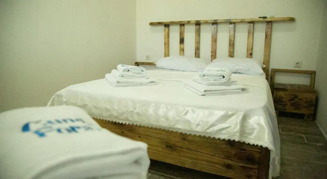 Standardowy dwuosobowy pokój z widokiem na ogród Cunda Fora Glamping