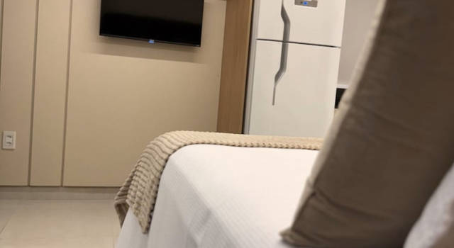 Flat Cabo Branco Aurea 50m do mar 306, Забронировать Апартаменты/квартира Апартаменты Жуан-Песоа, рядом с Социальная коммерческая служба Жуан-Песоа, Апартаменты/квартира