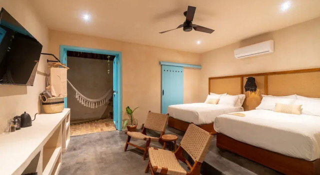 Bacalari Hotel Boutique, Rezervovat Boutique Hotel Hotely v Costa Maya s bazénem, Bazén