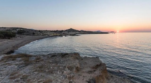 Студия с балконом и с видом на море Vesleme