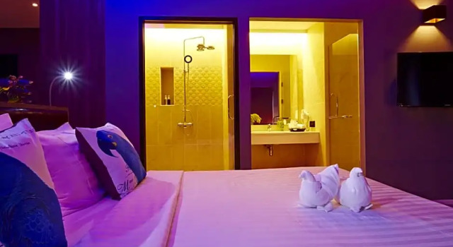 Двухместный номер Deluxe с балконом и с видом на море The Weekend Pattaya