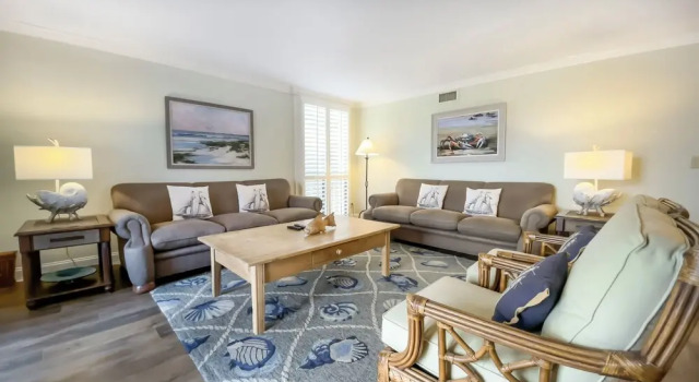 1038 Caravel Court at The Sea Pines Resort, Забронировать Курортный отель Отели Южной Каролины 3 звезды, 3*