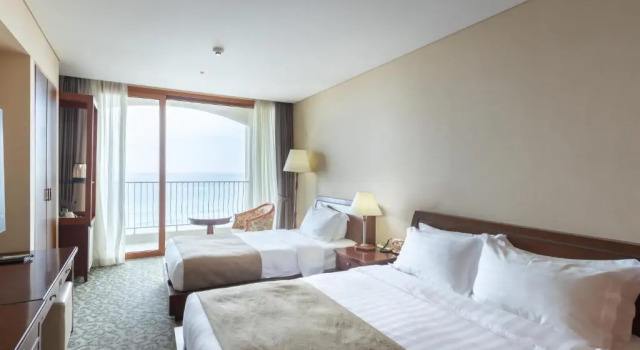 Двухместный номер Deluxe с видом на море Hotel Maremons