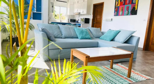 Private Rooftop Patio 2 Bedroom Apartment, Rezerwuj Apartament Las Terrenas Samana