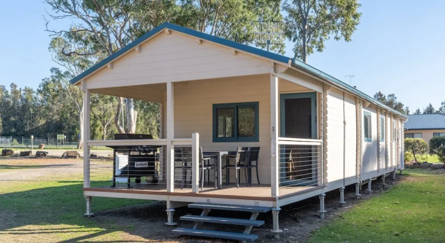 Семейная вилла Superior с 3 комнатами BIG4 Tasman Holiday Parks - Racecourse Beach