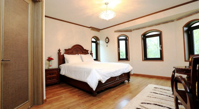 Jeju Ocean Sky Village Pension, 预订 酒店 Gujwa 济州市