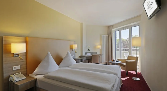 Двухместный номер Comfort с балконом Parkhotel CUP VITALIS