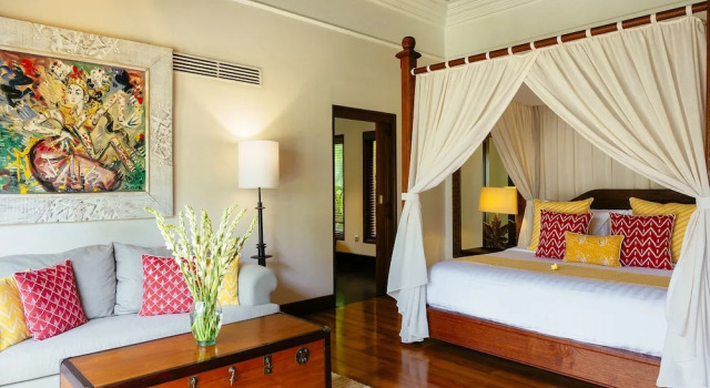 Вилла с 5 комнатами с балконом Villa Semarapura