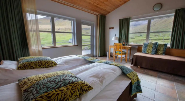 Номер Standard Gjaargardur Guesthouse Gjogv
