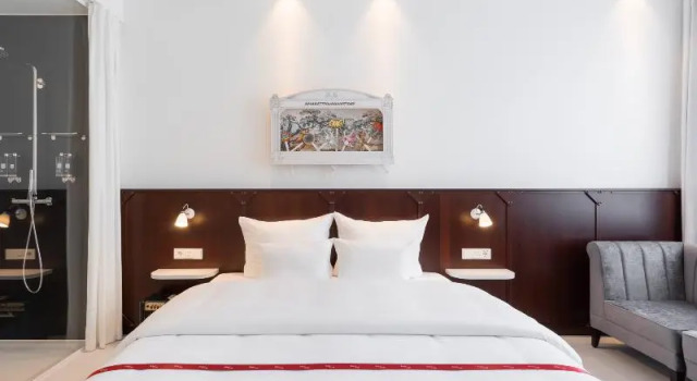 Двухместный номер Cosy Ruby Leni Hotel Dusseldorf by IHG