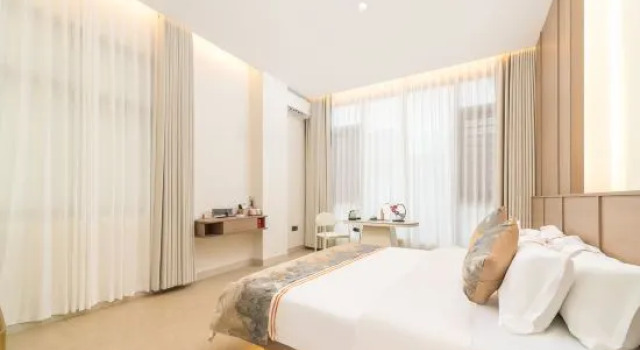 Люкс Comfort Meizhou Island with mountains and sea leisure holiday villa Meizhou (Jinhai Beach Beach shop)