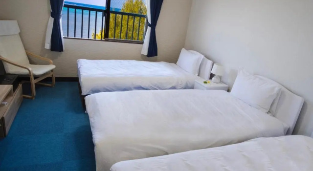 Трёхместный номер Standard с видом на море Hotel Hoshitate Iriomotejima