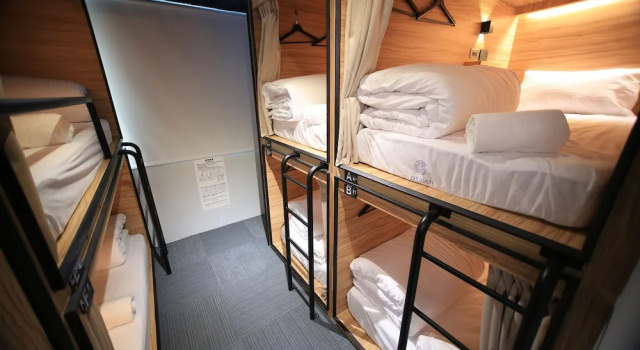 Кровать в общем номере (женский номер) Taipei Oxygen Hostel Ximending