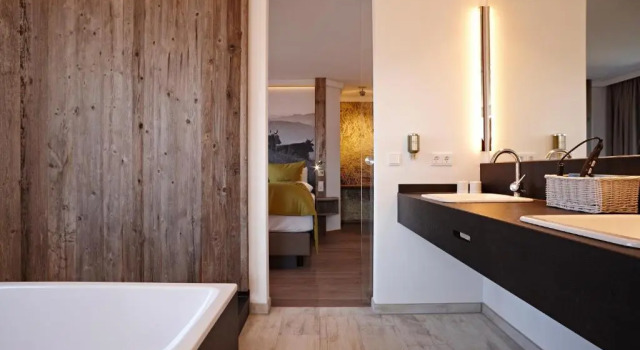 Люкс с 2 комнатами Haubers Naturresort