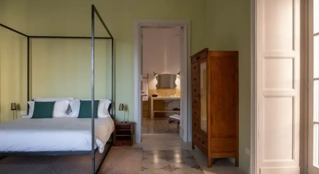Двухместный номер Deluxe с балконом и с видом на город Palazzo Garzia Residence - Dimora storica