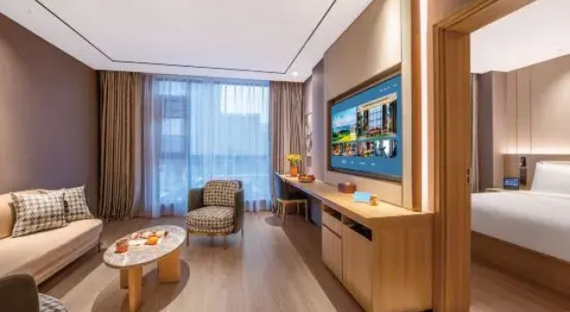 Люкс Deluxe Muchen Hotel Shangrao (Shangrao high-speed railway station Branch)