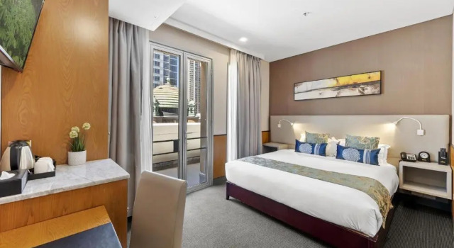 Двухместный номер Deluxe с балконом YEHS Hotel Sydney QVB