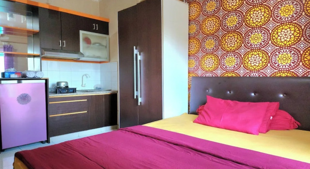 Studio Queen Room 2 @ Grand Center Point Apartment