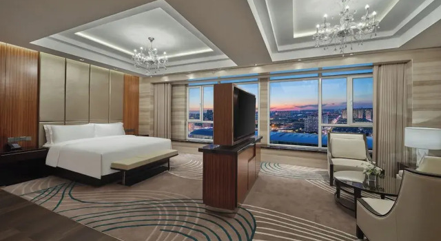 Двухместный люкс Presidential Hilton Harbin Exhibition Center